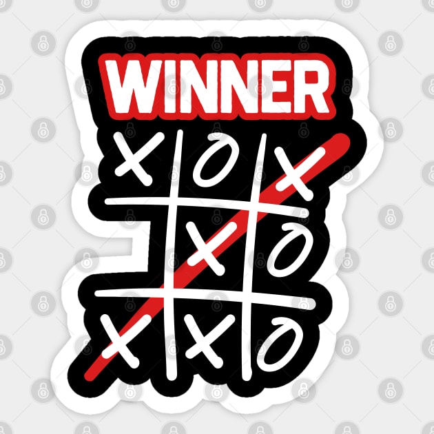 Tic Tac Win - Game Winner Sticker by KanysDenti